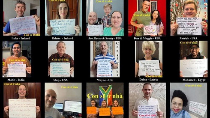 “Vietnam We Thank You–Việt Nam Cố Lên”: Touching messages from expats